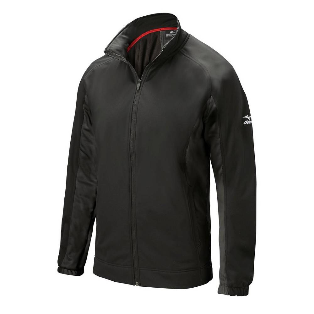 Mizuno Pro Thermal Pro Férfi Jacke Fekete CEA364709